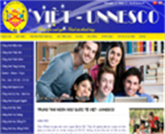 Khai trương website Trung tâm ngoại ngữ VietUnnesco