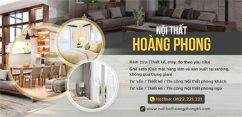 Tính Thành, Thiết kế website Phan Thiết Bình Thuận khai trương website NỘI THẤT HOÀNG PHONG PHAN THIẾT