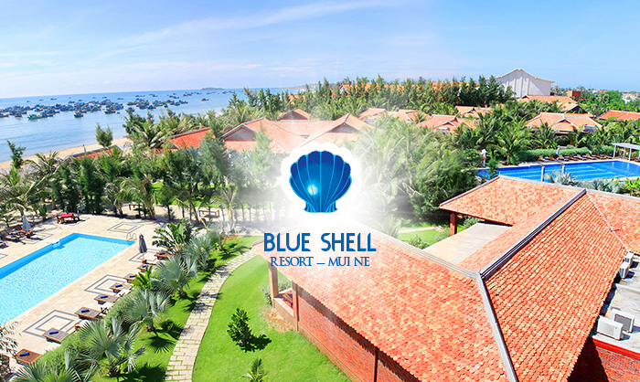 Bàn giao khai trương website Blue Shell Resort