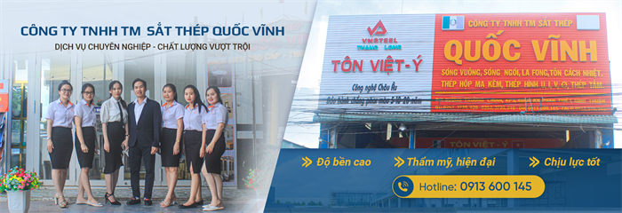 Tính Thành, Thiết kế website Phan Thiết Bình Thuận khai trương website Công Ty Sắt Thép Quốc Vĩnh