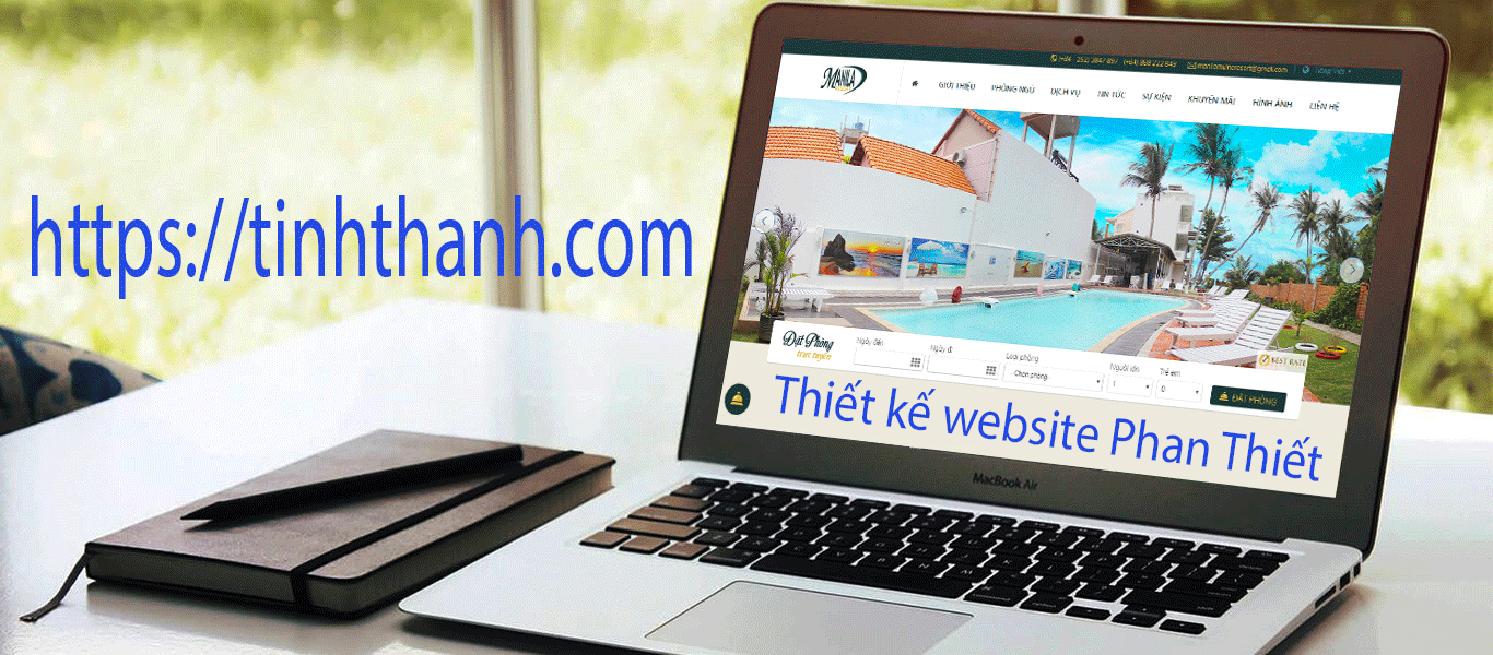 Thiết kế website Phan Thiết, Resort - Nhà hàng - Khách sạn